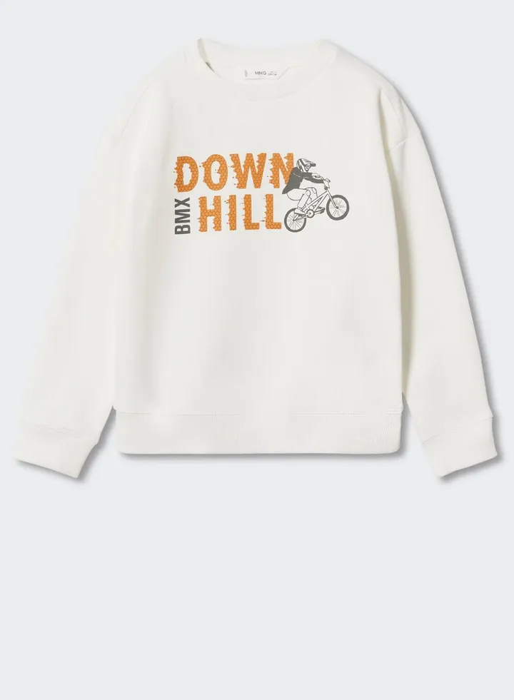 Kids Down Hill Rider Sweatshirt