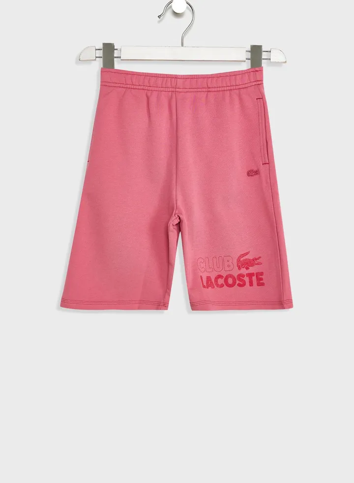 Kids Logo Casual Shorts