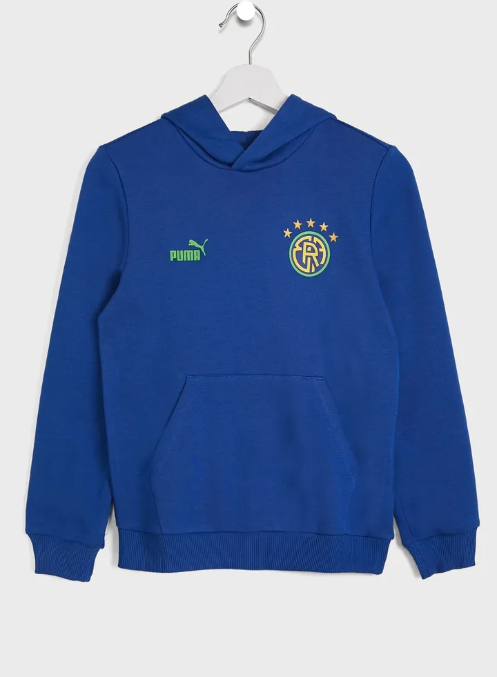 Brazil Ftblcore Fan Kids Hoodie