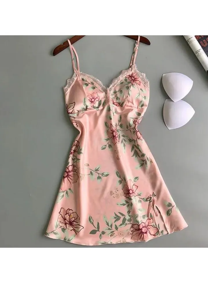 Women's Short Underwear with Floral Design