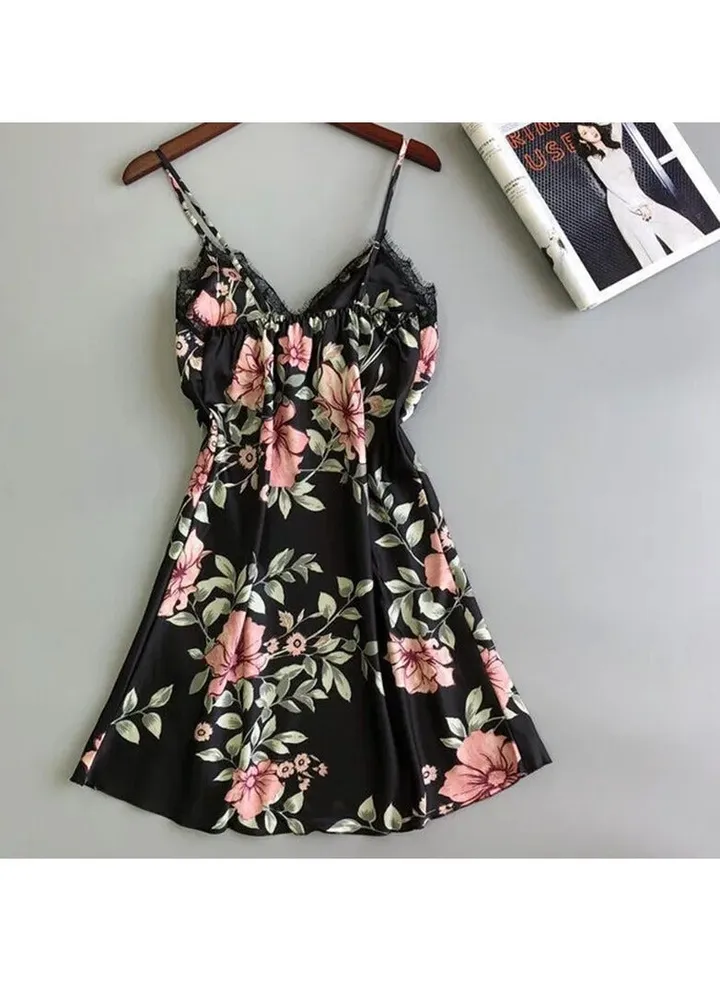 Women's Short Underwear with Floral Design