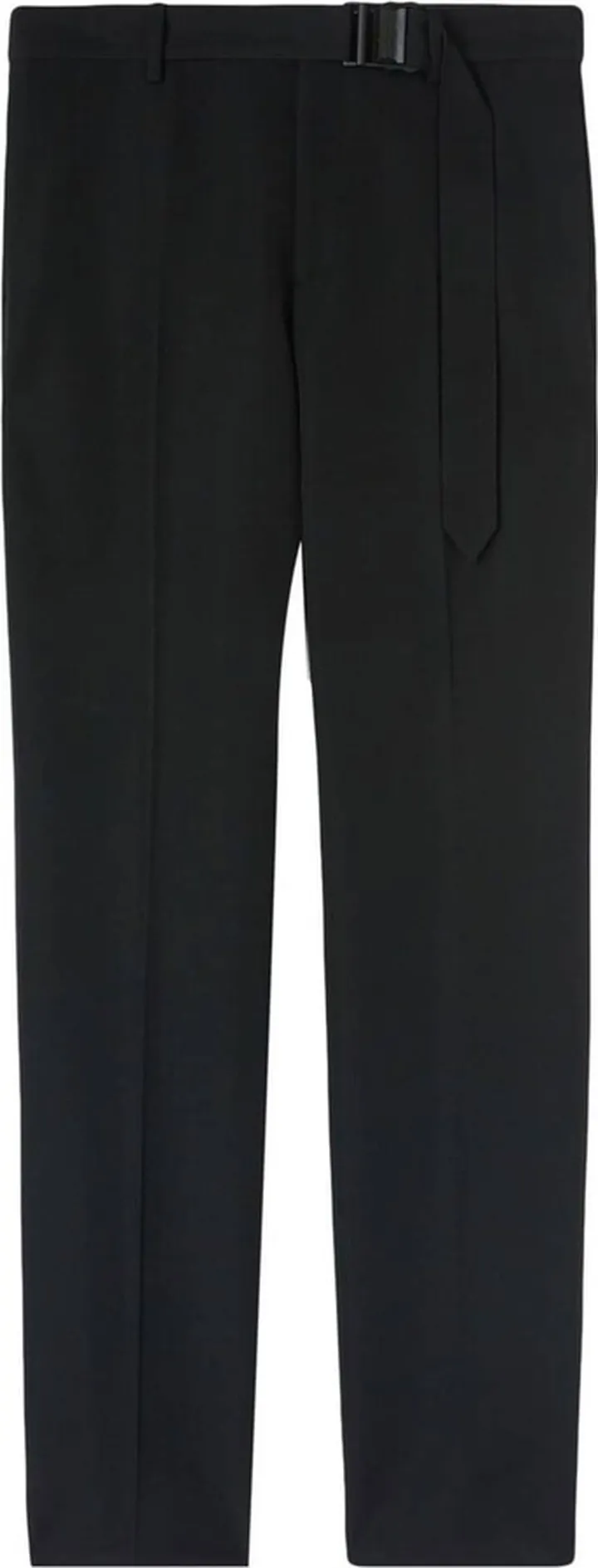 Belted Slim-Fit Trousers