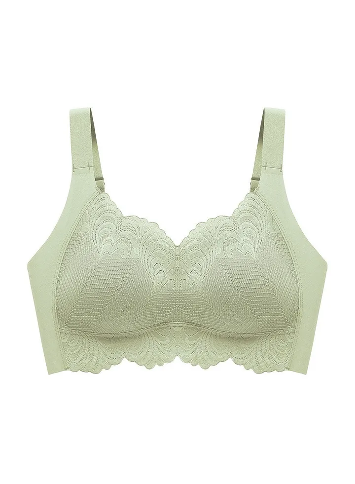 Women's Lace Bra Push Up Cotton Daily Underwire Leisure Comfort Breathable Soft Bras Sweet Romantic Ultra-Thin Underwear.