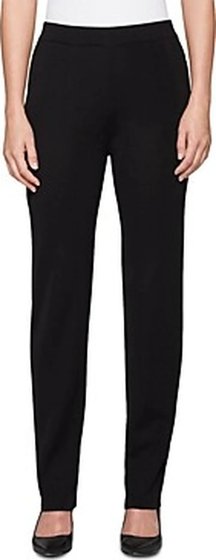 Misook Knit Straight-Leg Pants