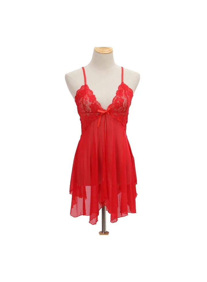 Women Babydoll Sleepwear Bridal Nightgown Lingerie Dress.