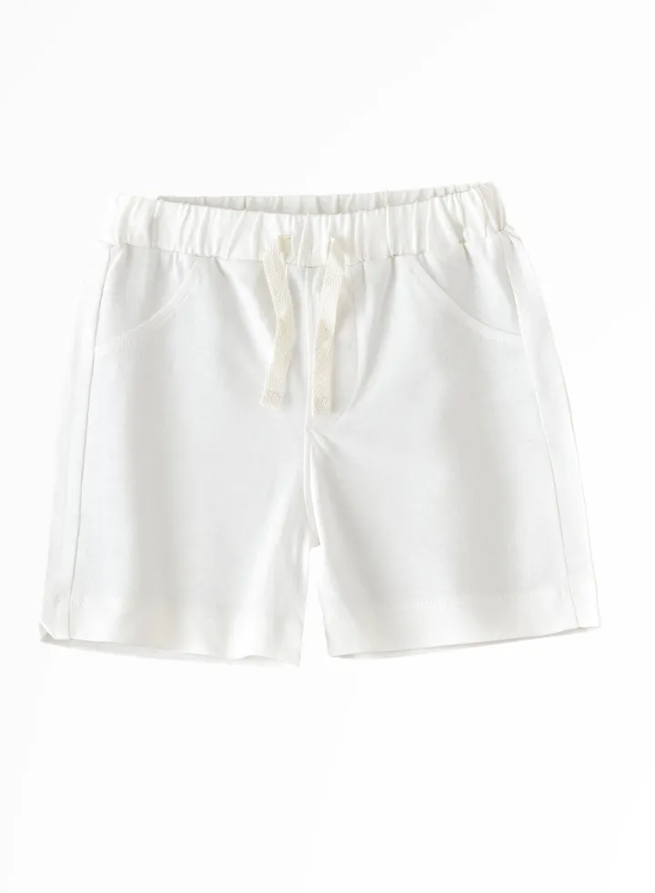 Summer Adventures: Boys' Breathable Cotton Knit Shorts