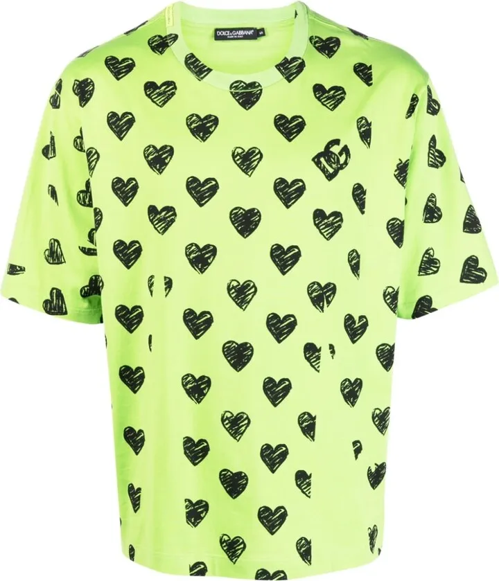DG Heart-print T-shirt