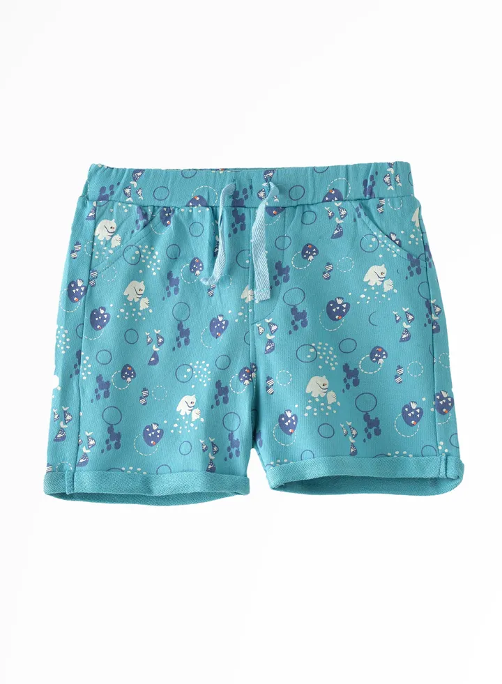 Summer Adventures: Boys' Breathable Cotton Knit Shorts