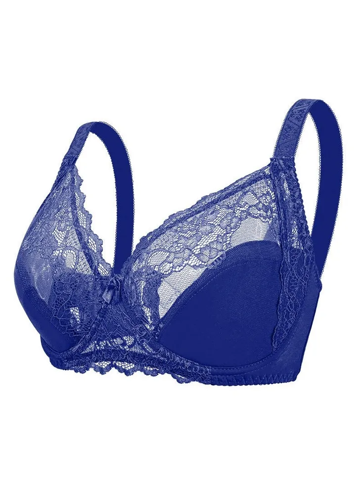 Lace lingerie thin cup breathable and comfortable.
