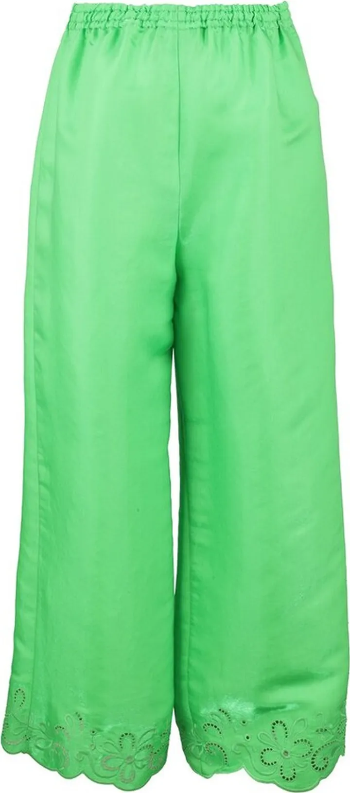 Boutique Moschino Scallop Hem Straight Leg Trousers