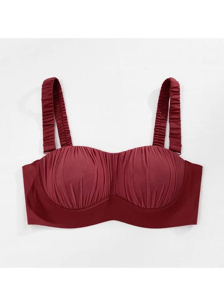 Seamless bra with soft push-up, breathable, comfortable and seamless bra without underwire.