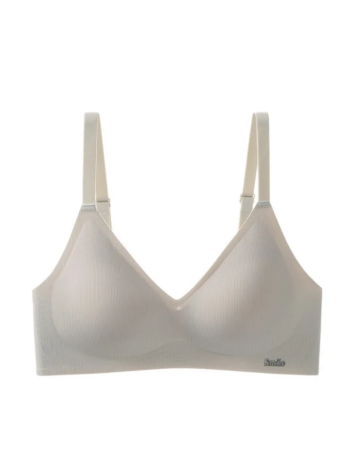 Seamless Back bra Push-up lace camisole style no-wire sports bra cover.