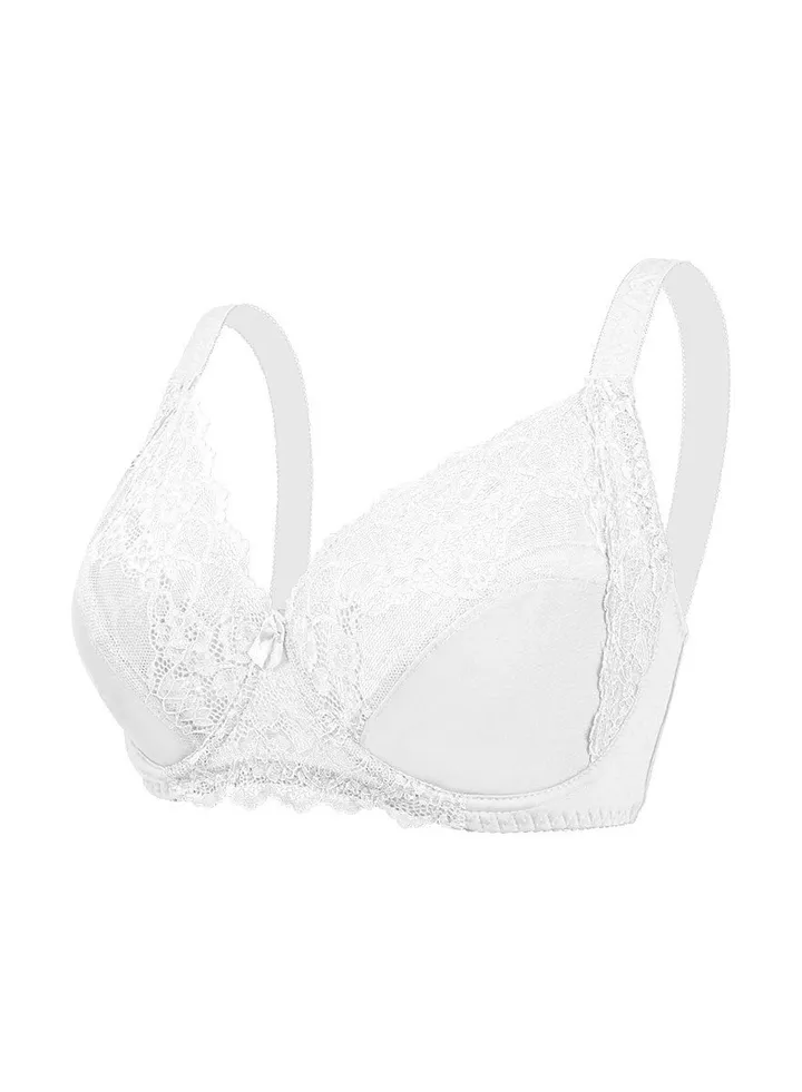 Lace lingerie thin cup breathable and comfortable.