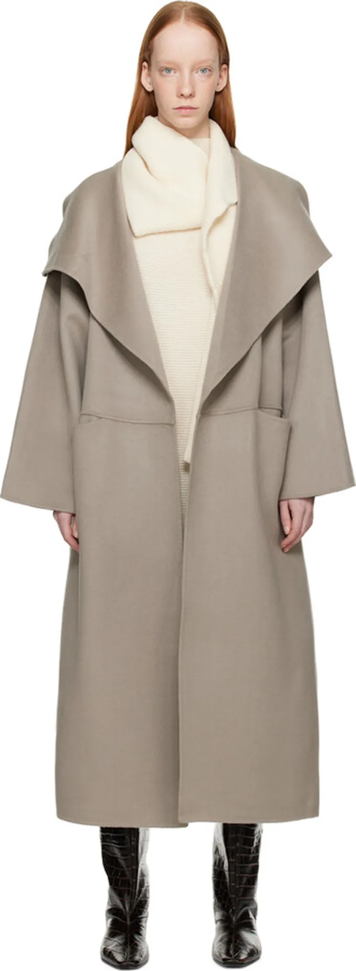 Totême Gray Signature Coat