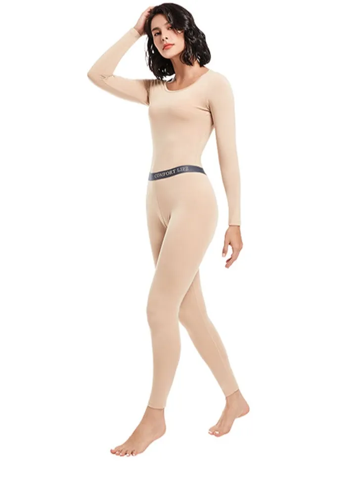 Woman thermostatic Warm Long Johns Suit