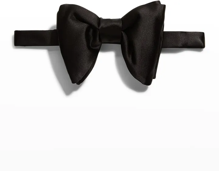 Men's Large Silk Bow Tie