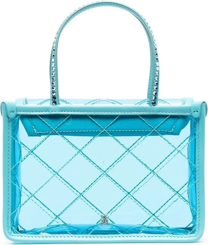Diamond-Stitch Tote Bag