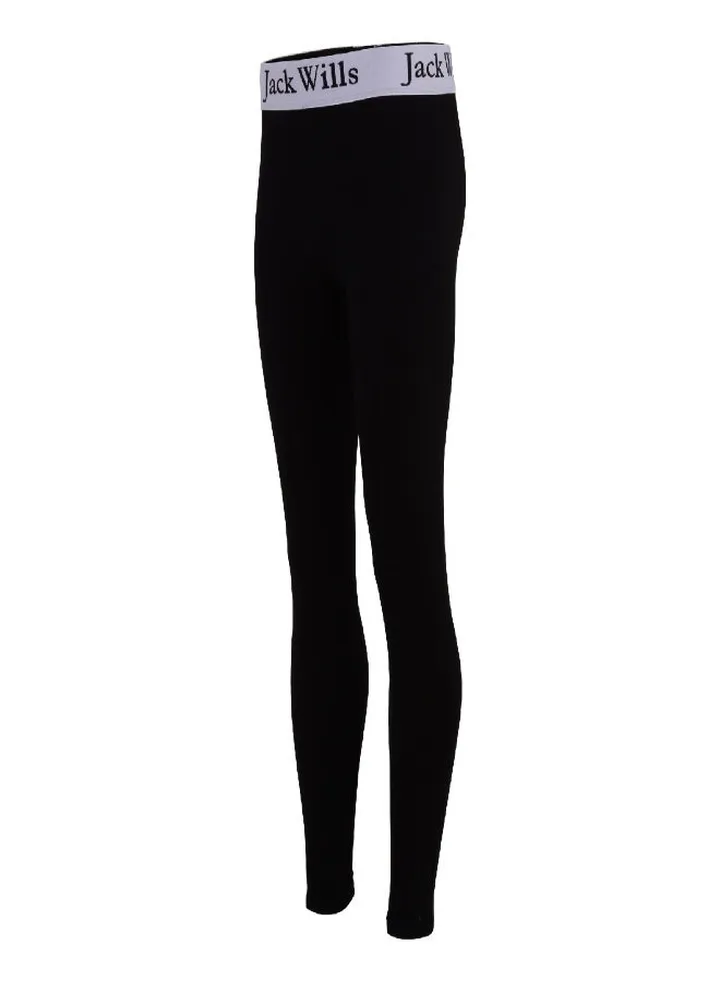 Jack Wills Waistband Legging Black