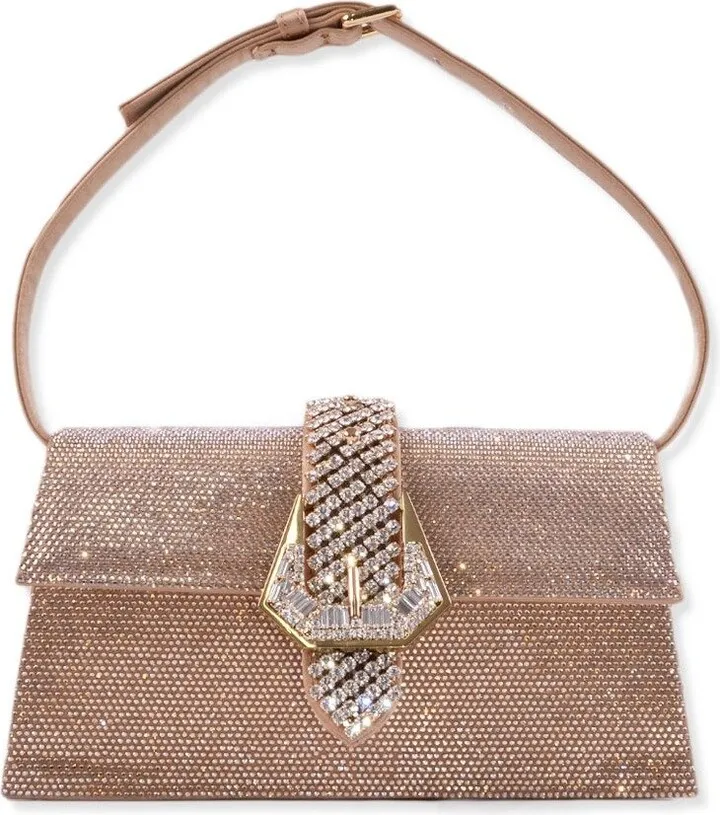 Gedebe Embellished Foldover Top Tote Bag