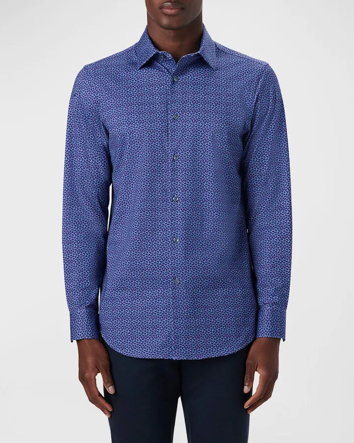 Men's Ooohcotton 8-Way Stretch Sport Shirt