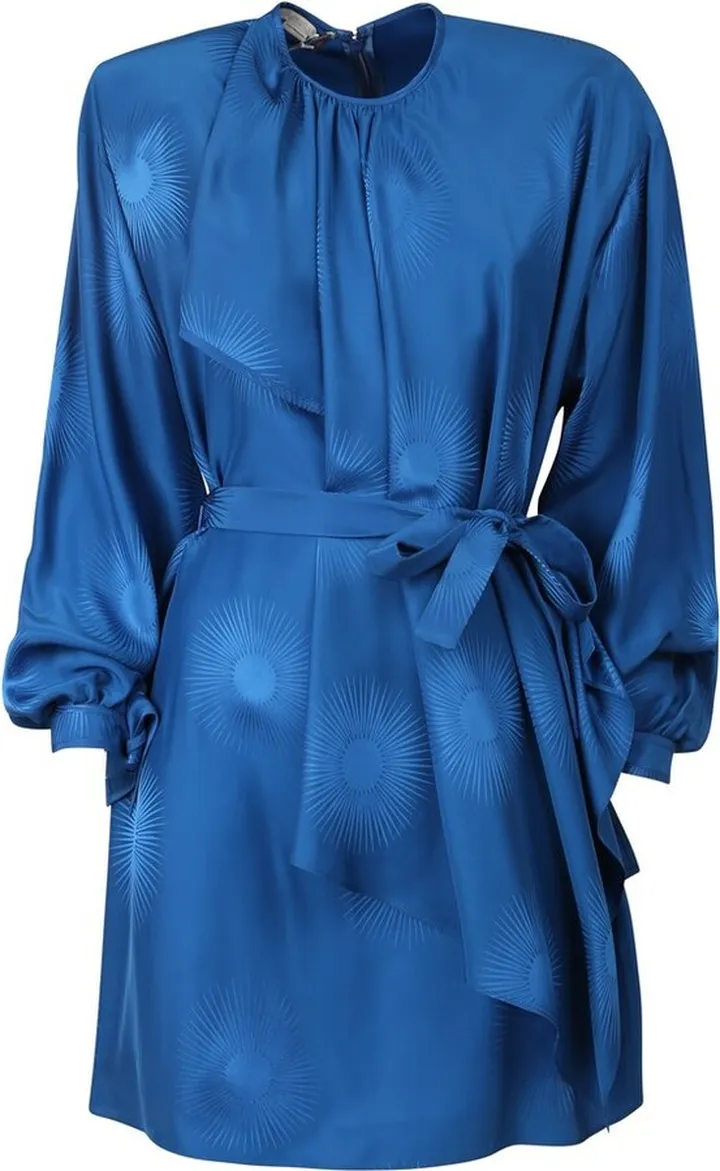 Stella McCartney Draped Crewneck Mini Dress