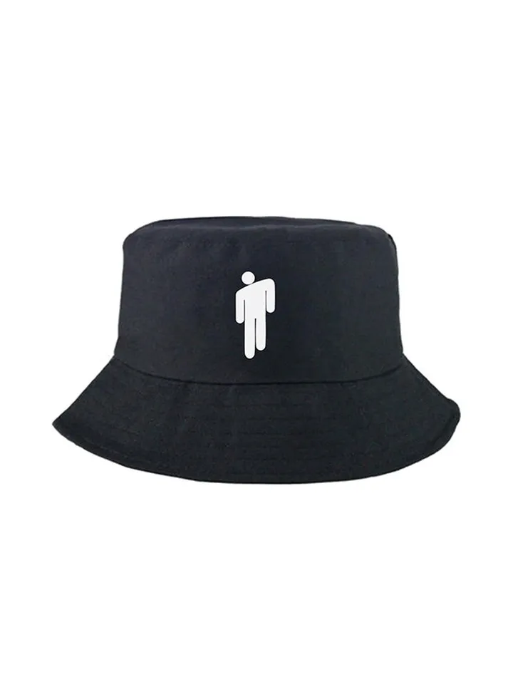 Billie Eilish Printed Bucket Hat Black