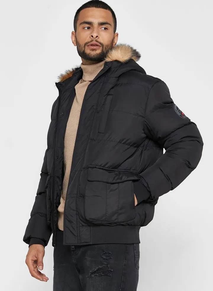 Bravesoul Hooded Parka Jacket