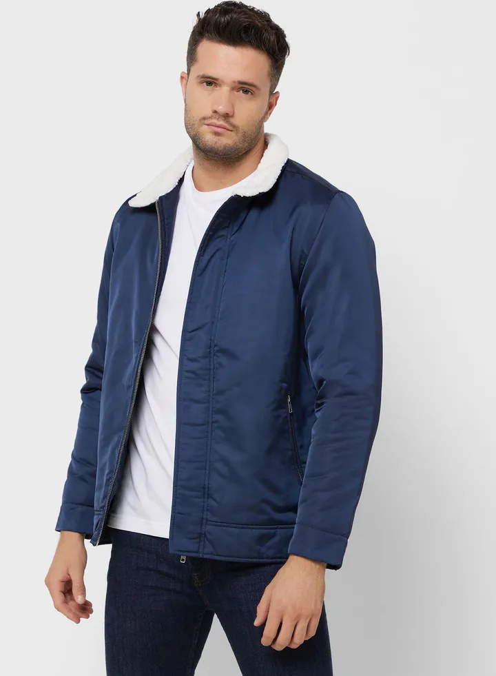 Sherling Collar Jacket