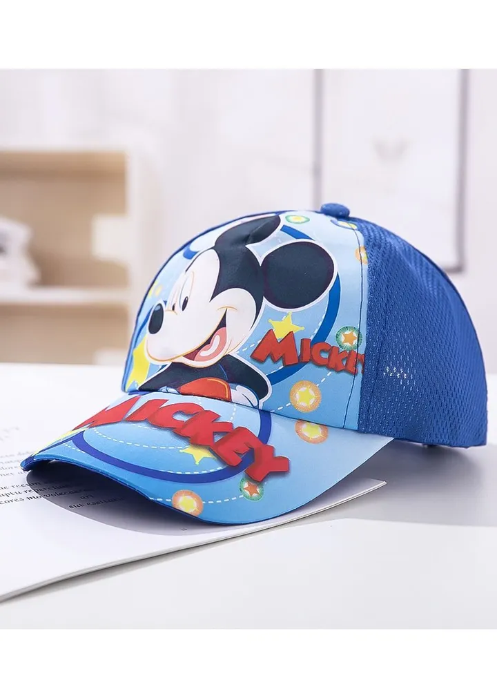Disney Mickey Hats For Kids Outdoor Cartoon Adjustable Sunnet Hats