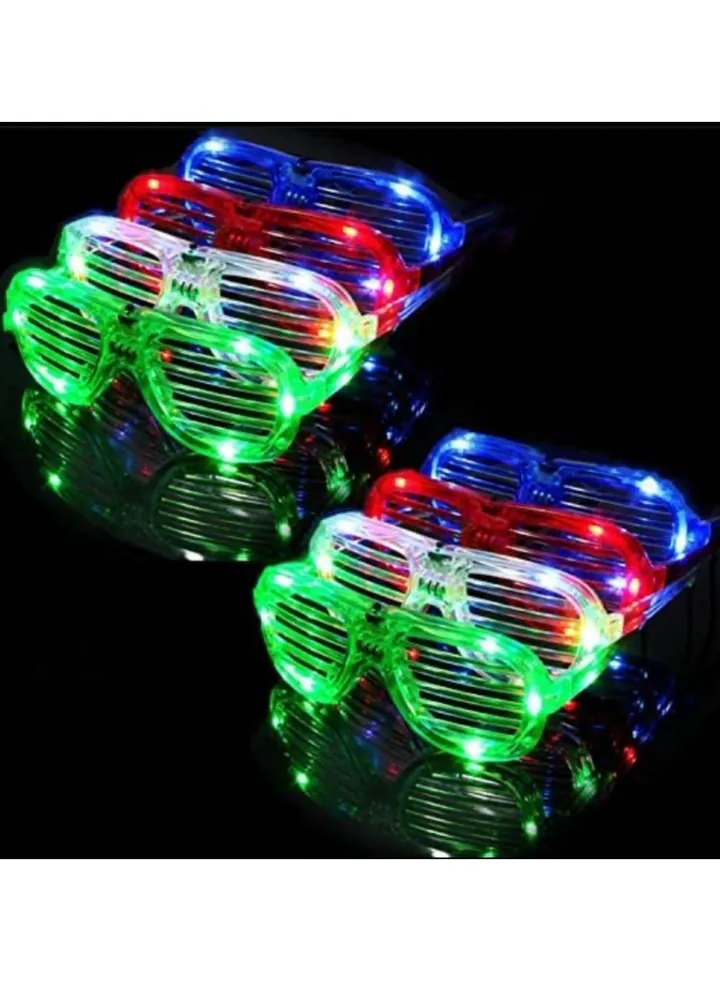 Children's glasses with LED lights in multiple colors