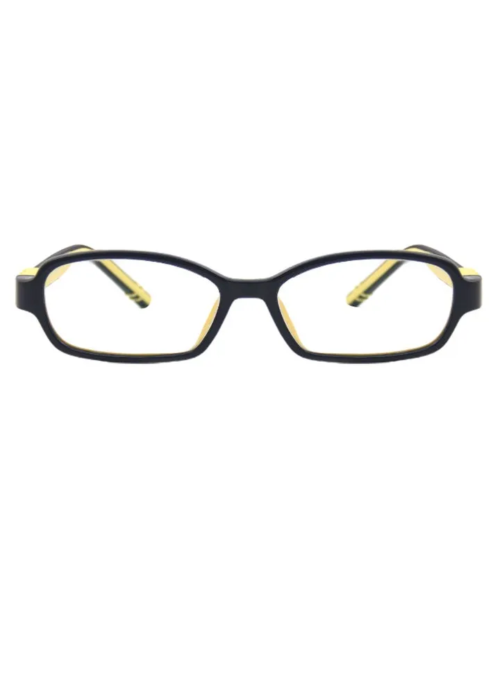 Kids' Blue Light Blocking Rectangular Frames Eyeglasses