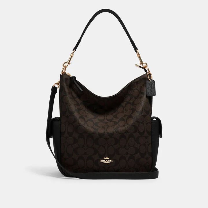 Pennie Shoulder Bag In Signature Canvas