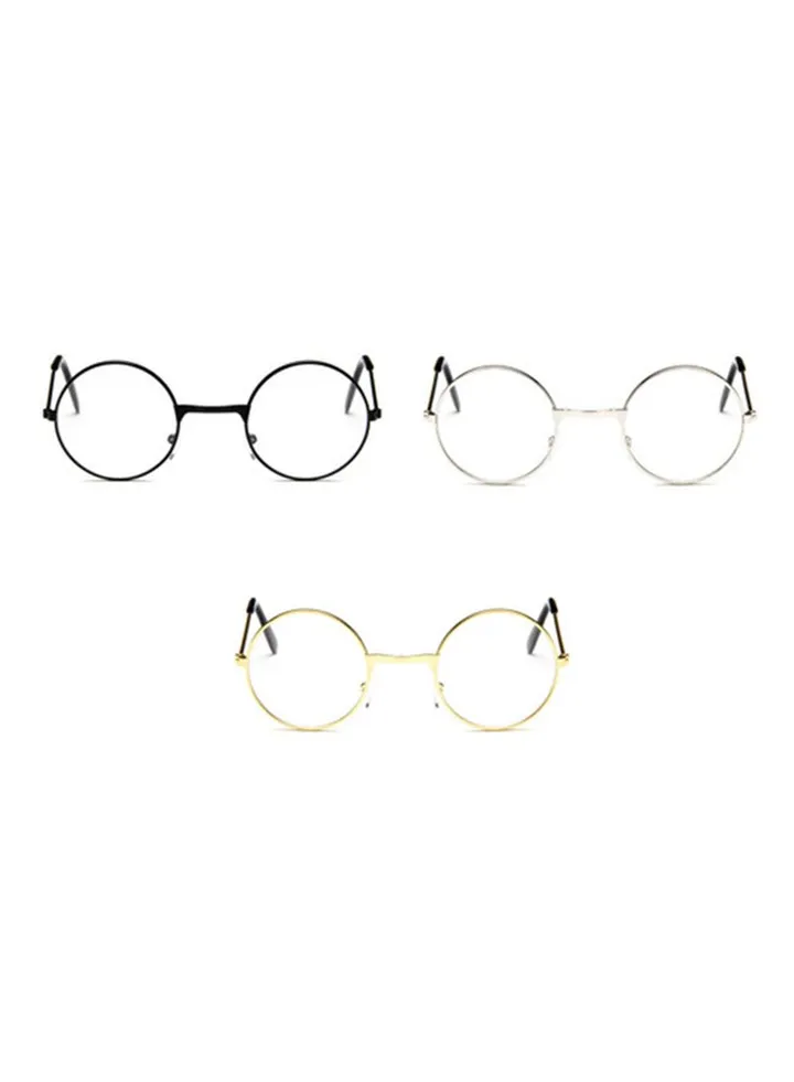 Kids' 3-Pair Oval Eyeglasses Frames