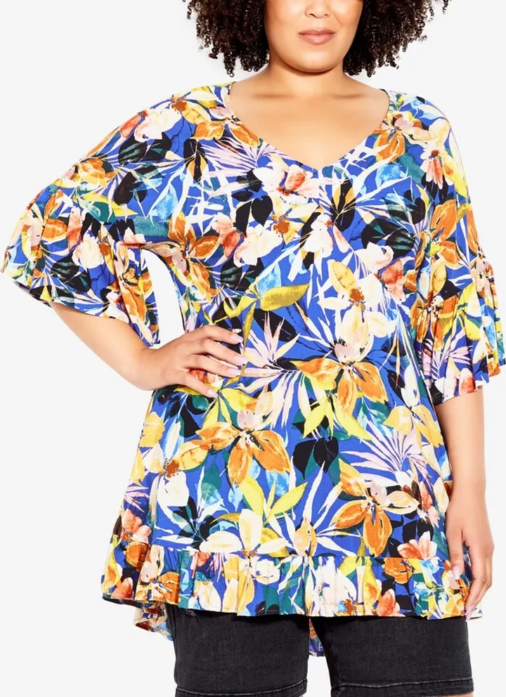 Avenue Plus Size Parker Tunic