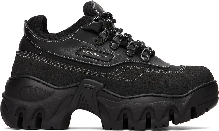 Rombaut Black Boccaccio II Asfalto Sneakers