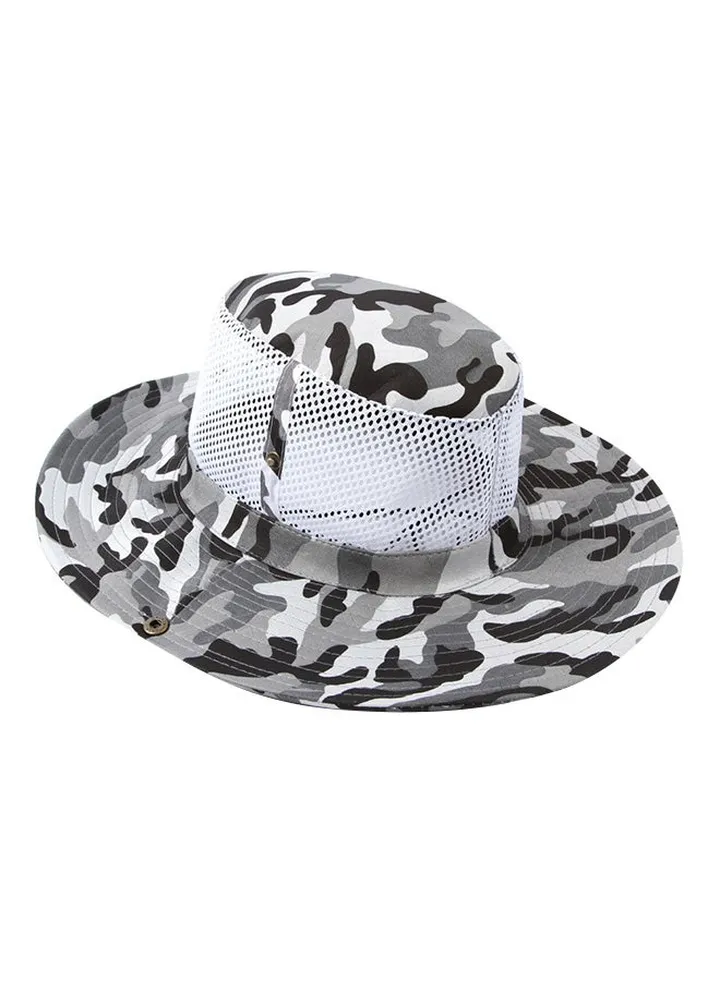 Outdoor Fishing Bucket Hat HL025 White
