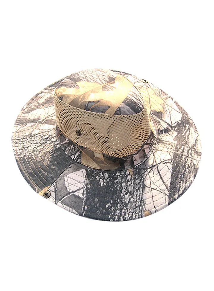 Outdoor Fishing Bucket Hat HL028 Beige/Black