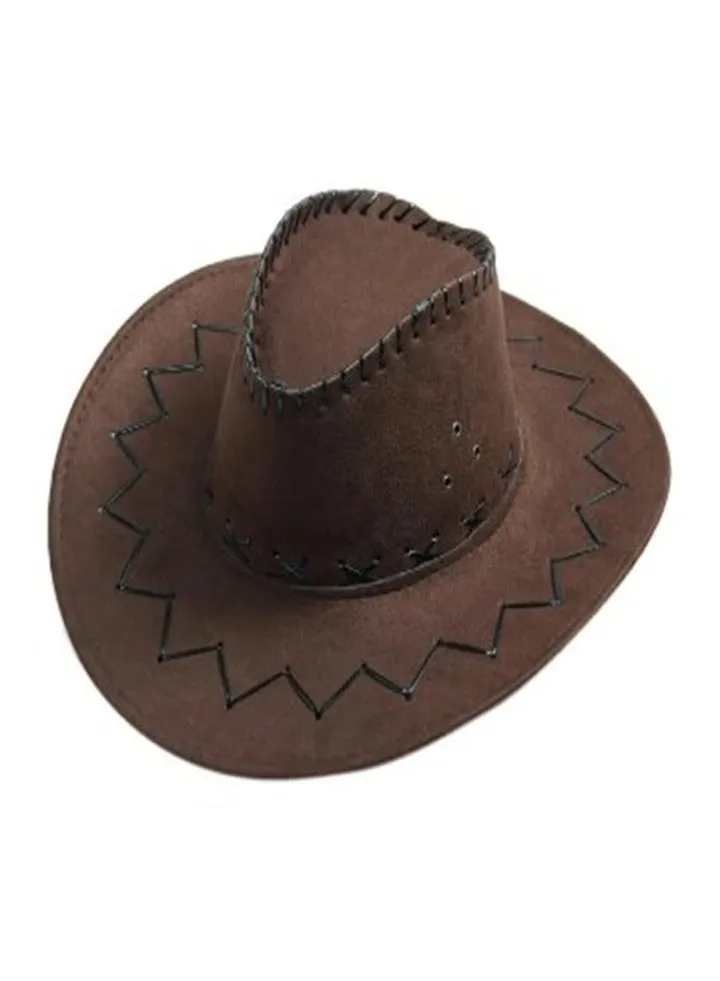 brown cowboy hat