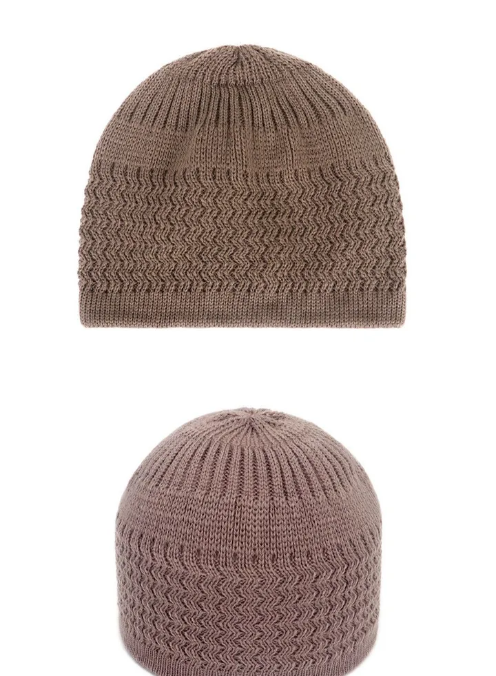 Pullover Knitted Hat Men's And Women's Warm Hat
