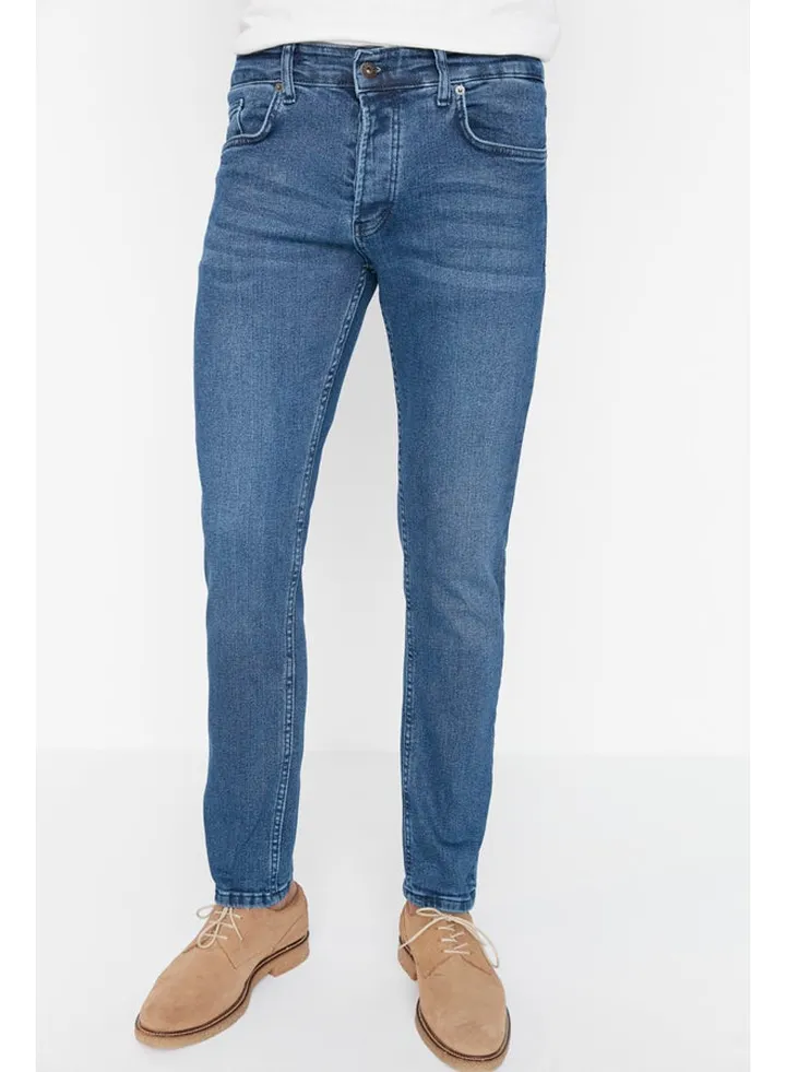 Men's Indigo Skinny Fit Jeans
