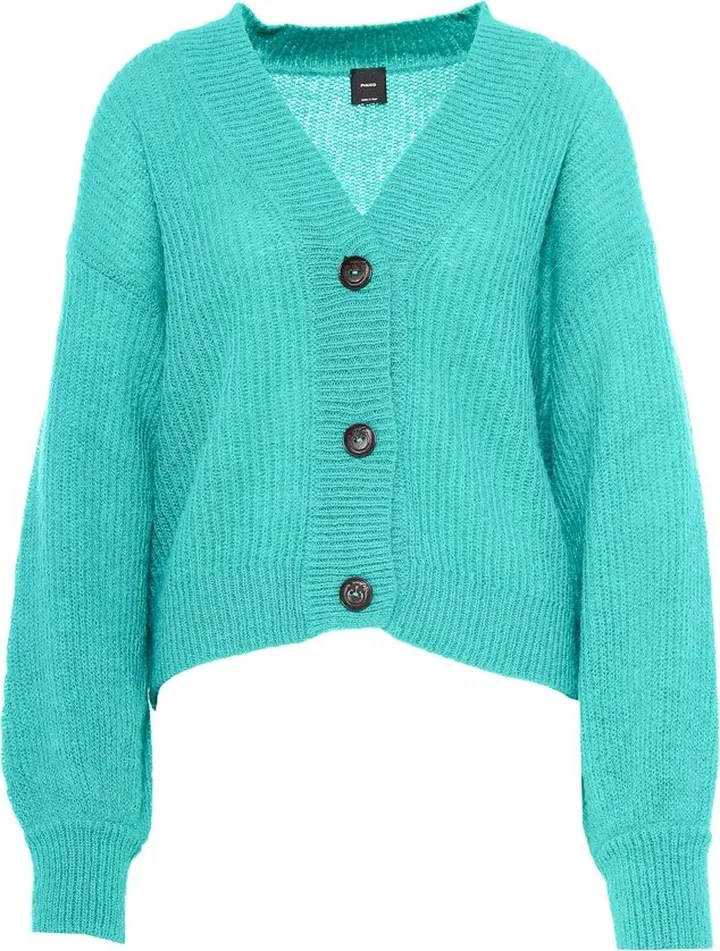 Pinko Button-Up V-Neck Cardigan