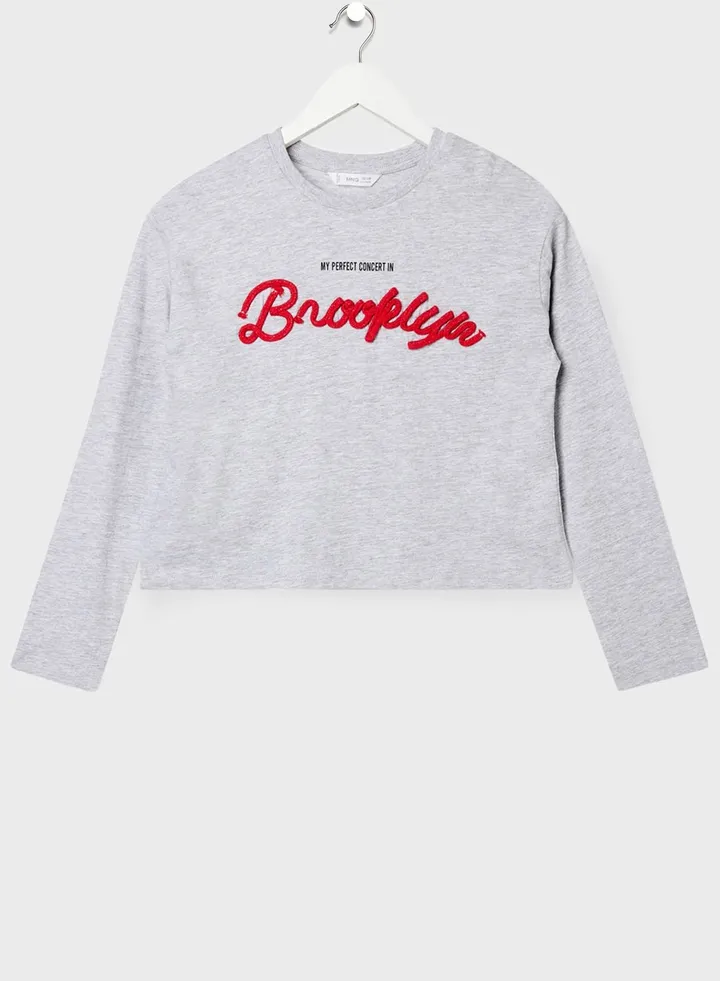 Kids Brooklyn Long Sleeve T-Shirt
