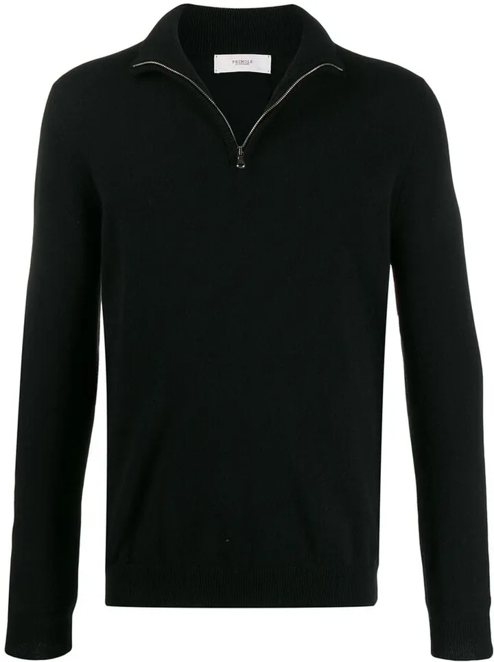 Half-Zip Cashmere Jumper