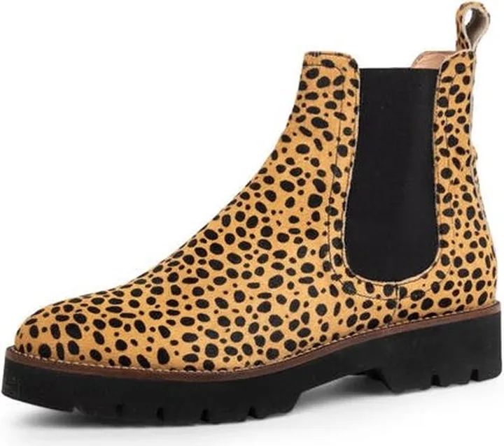 Patricia Green Chelsea Lug Sole Bootie - Brown