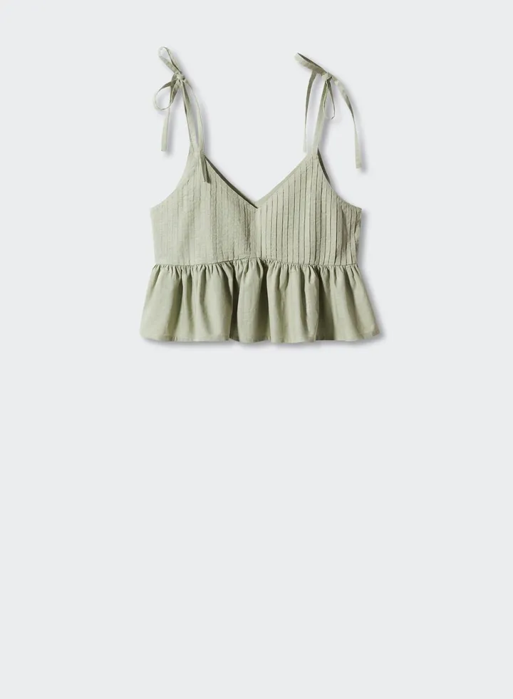 Youth Essential Crop Top