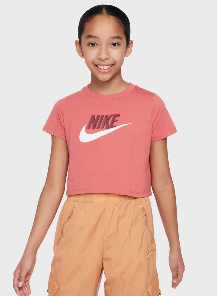Youth Nsw Futura Cropped T-Shirt