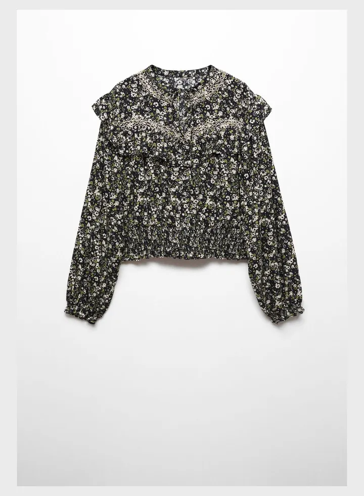 Youth Floral Print Blouse