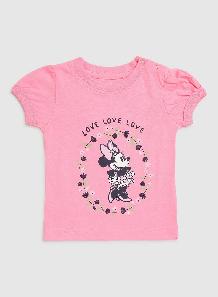 Fashionable Casual Top Pink