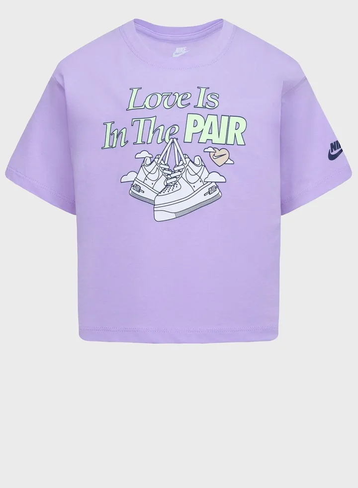 Kids Sweet Swoosh T-Shirt