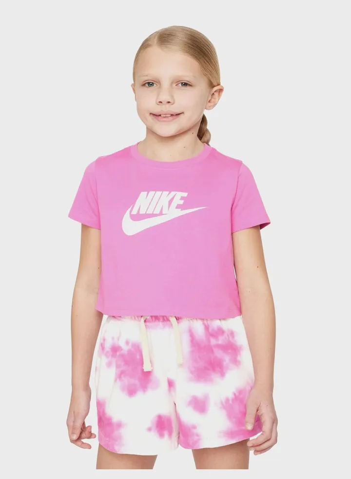Youth Nsw Futura Cropped T-Shirt